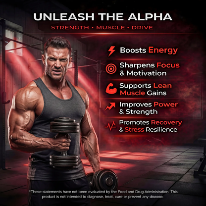 Apex Labs Alpha Male Complex - Testosterone & Lean Mass Stack