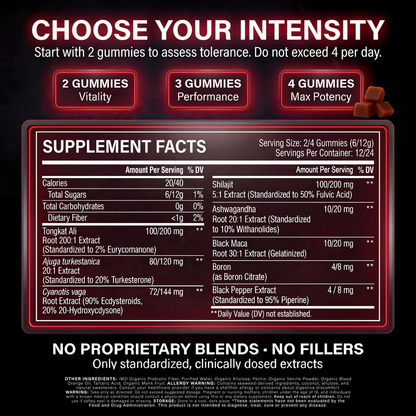Apex Labs Alpha Male Complex - Testosterone & Lean Mass Stack